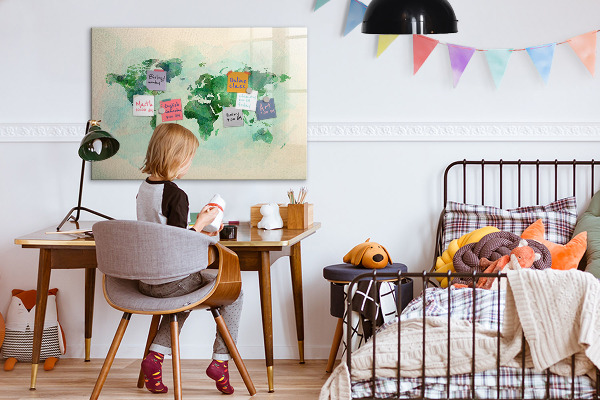 Dry erase board magnetic Mapping the world's memories