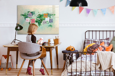 Dry erase board magnetic Mapping the world's memories