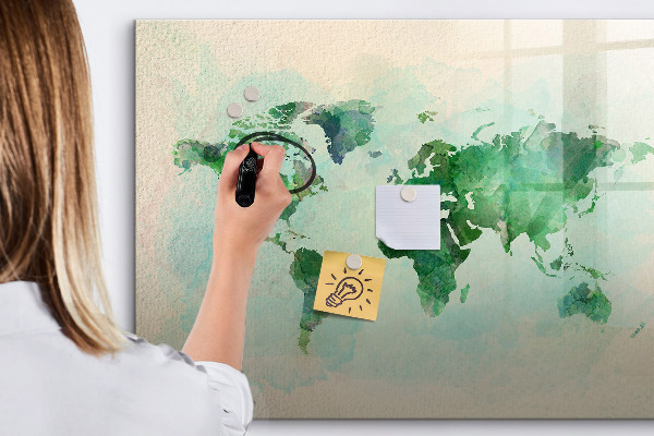 Dry erase board magnetic Mapping the world's memories