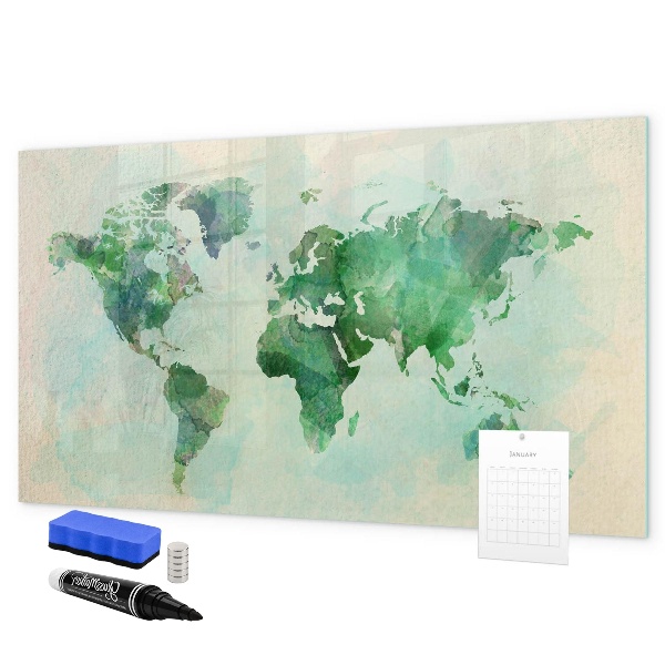 Dry erase board magnetic Mapping the world's memories