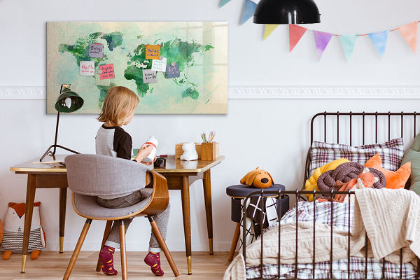 Dry erase board magnetic Mapping the world's memories