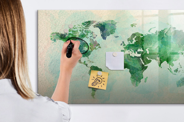 Dry erase board magnetic Mapping the world's memories