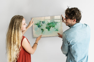 Dry erase board magnetic Mapping the world's memories