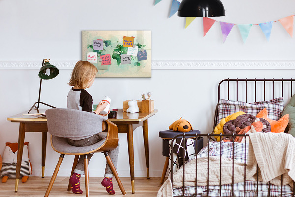 Dry erase board magnetic Mapping the world's memories