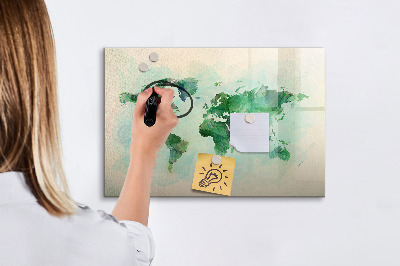 Dry erase board magnetic Mapping the world's memories