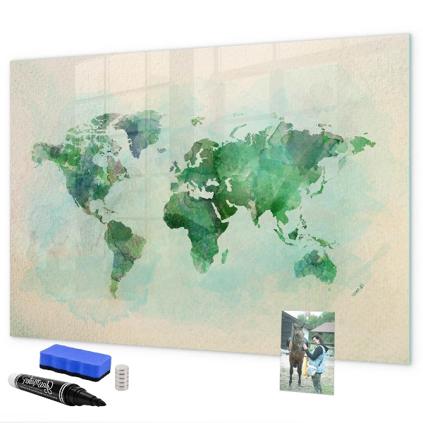 Dry erase board magnetic Mapping the world's memories