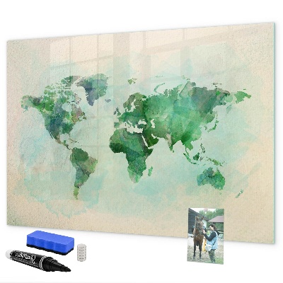 Dry erase board magnetic Mapping the world's memories