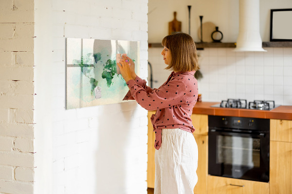 Dry erase board magnetic Mapping the world's memories