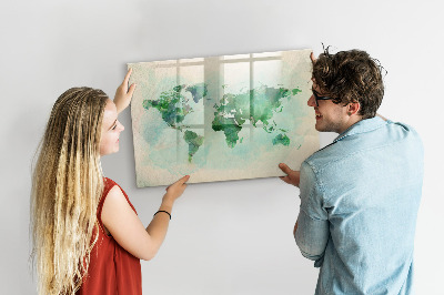 Dry erase board magnetic Mapping the world's memories