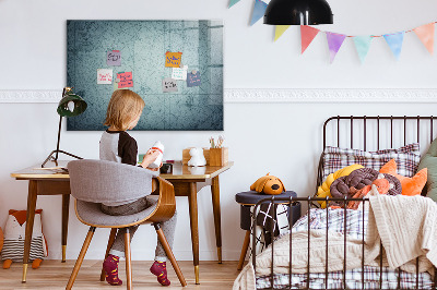 Dry erase board magnetic A stylish board for notes and photos