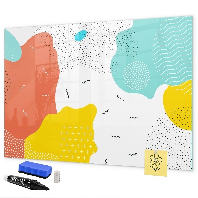 Magnetic dry erase board Creative board for photos and notes