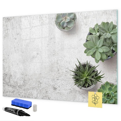 Dry erase board magnetic A stylish board for presenting photos