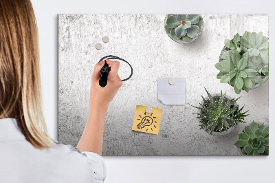 Dry erase board magnetic A stylish board for presenting photos