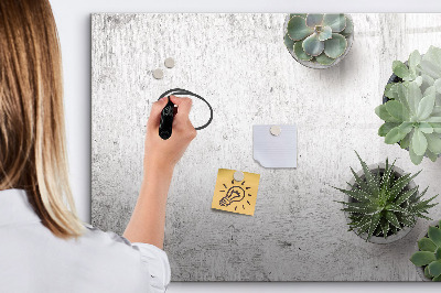 Dry erase board magnetic A stylish board for presenting photos