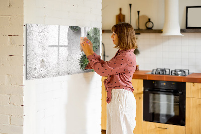Dry erase board magnetic A stylish board for presenting photos
