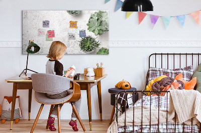 Dry erase board magnetic A stylish board for presenting photos