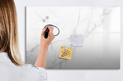 Magnetic dry erase board Modern board for notes and photos