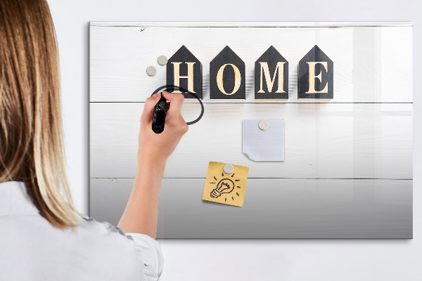 Dry erase board magnetic Stylish photo board for your home