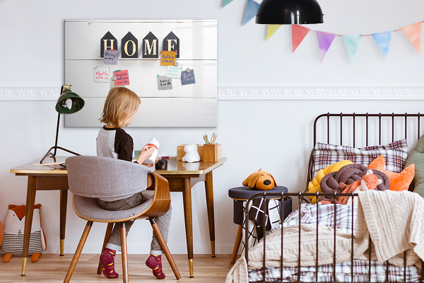 Dry erase board magnetic Stylish photo board for your home