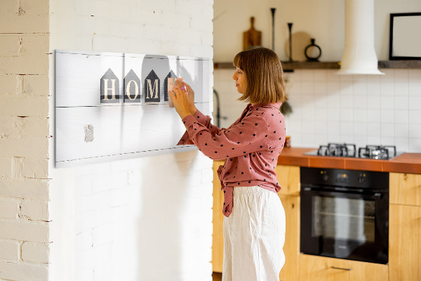 Dry erase board magnetic Stylish photo board for your home