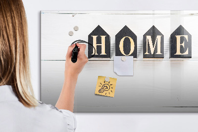 Dry erase board magnetic Stylish photo board for your home