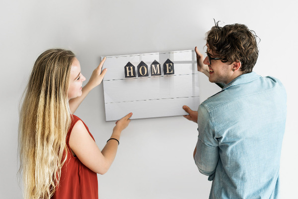 Dry erase board magnetic Stylish photo board for your home