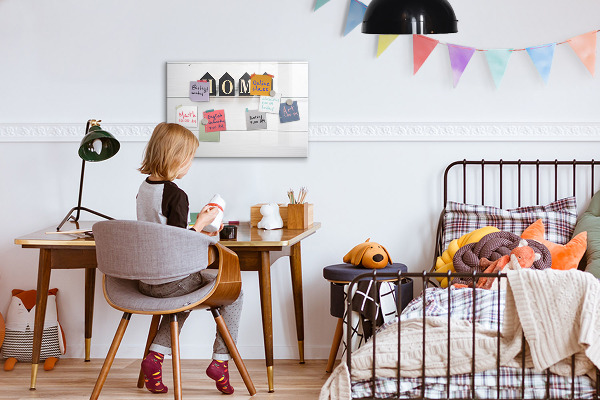 Dry erase board magnetic Stylish photo board for your home