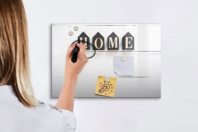 Dry erase board magnetic Stylish photo board for your home