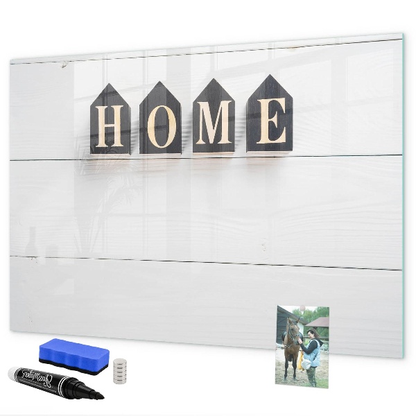 Dry erase board magnetic Stylish photo board for your home