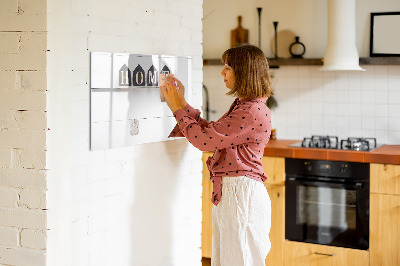 Dry erase board magnetic Stylish photo board for your home