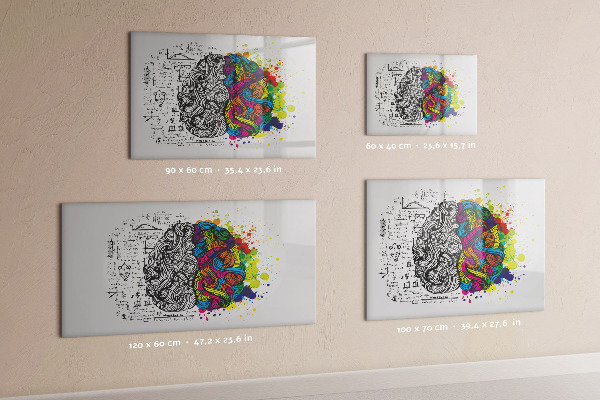 Magnetic dry erase board A creative space for memories and ideas