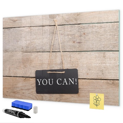 Magnetic dry erase board Creative board for photos and notes