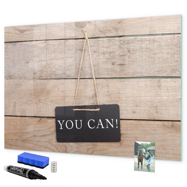 Magnetic dry erase board Creative board for photos and notes