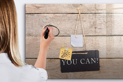 Magnetic dry erase board Creative board for photos and notes