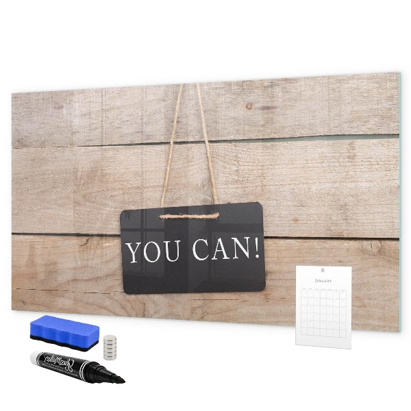 Magnetic dry erase board Creative board for photos and notes