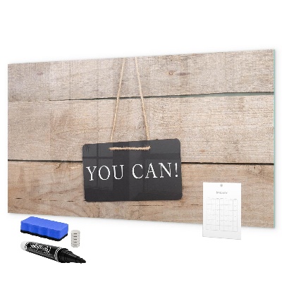 Magnetic dry erase board Creative board for photos and notes