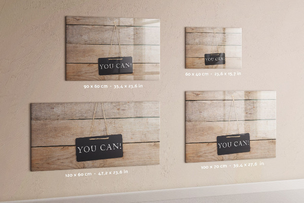 Magnetic dry erase board Creative board for photos and notes