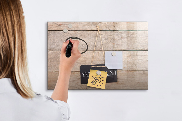 Magnetic dry erase board Creative board for photos and notes