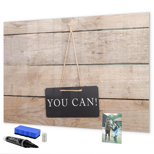 Magnetic dry erase board Creative board for photos and notes