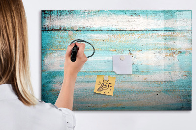 Dry erase board magnetic A colorful board for notes and photos