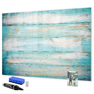 Dry erase board magnetic A colorful board for notes and photos