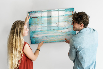 Dry erase board magnetic A colorful board for notes and photos