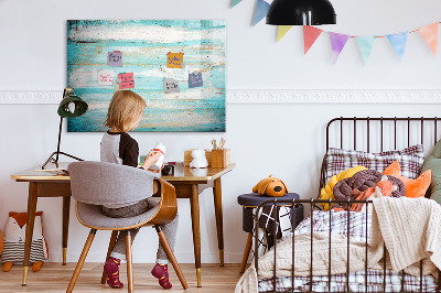 Dry erase board magnetic A colorful board for notes and photos