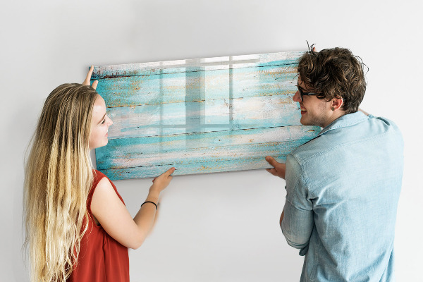 Dry erase board magnetic A colorful board for notes and photos