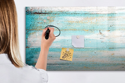 Dry erase board magnetic A colorful board for notes and photos
