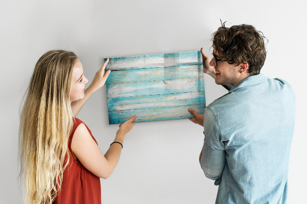 Dry erase board magnetic A colorful board for notes and photos