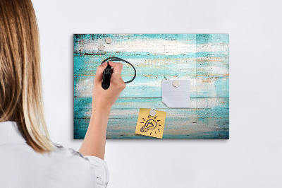 Dry erase board magnetic A colorful board for notes and photos