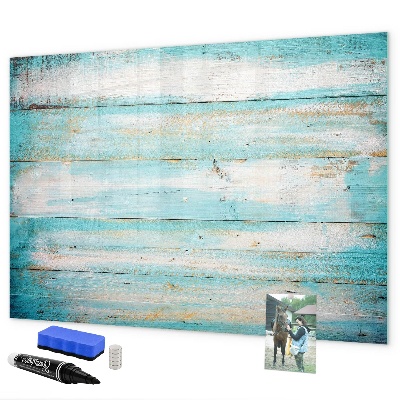 Dry erase board magnetic A colorful board for notes and photos