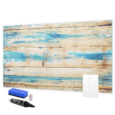 Magnetic dry erase board Stylish board for photos and notes