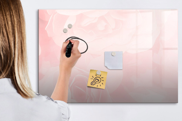 Dry erase board magnetic A board for presenting memories and photos